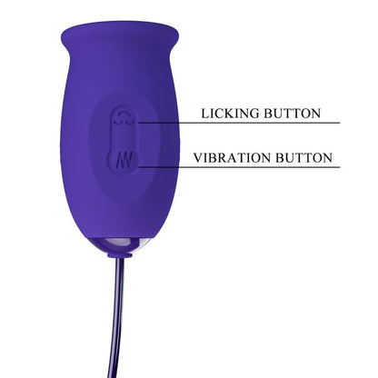 PRETTY LOVE - DAISY YOUTH VIOLET WIEDERAUFLADBARER VIBRATOR-STIMULATOR - Sexotim