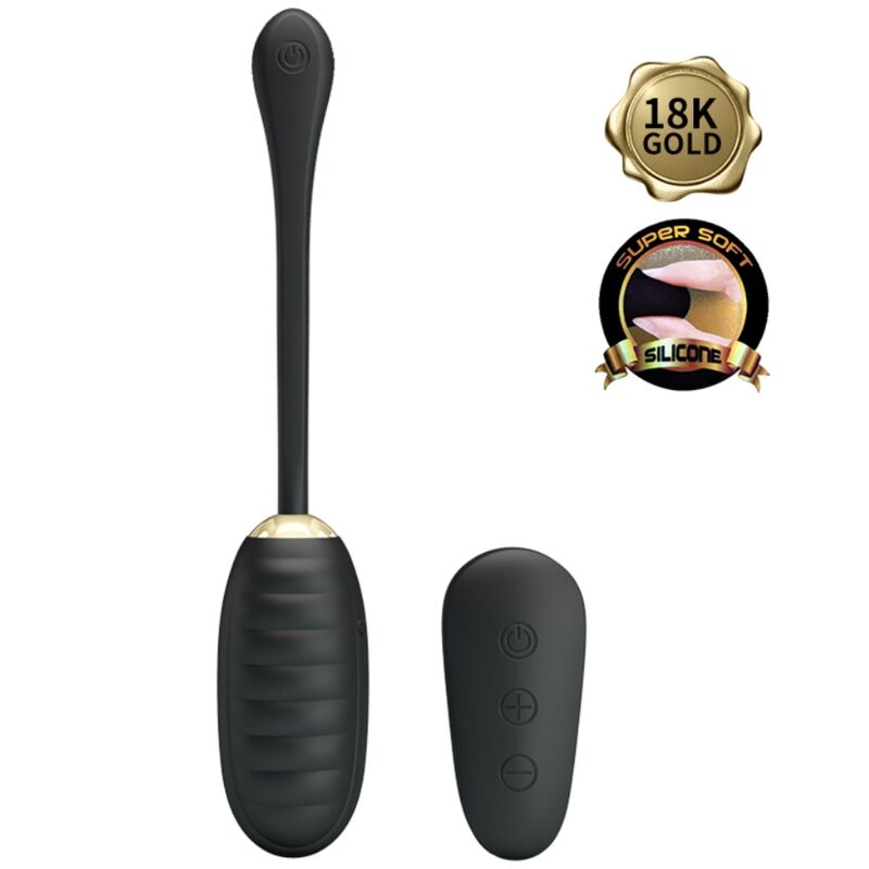 PRETTY LOVE - DOREEN LUXURY WIEDERAUFLADBARES VIBRATIONS-EI SCHWARZ - Sexotim