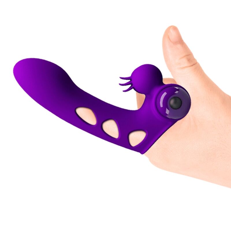 PRETTY LOVE - ORLANDO PURPLE VIBRATOR FINGERHÜLLE - Sexotim