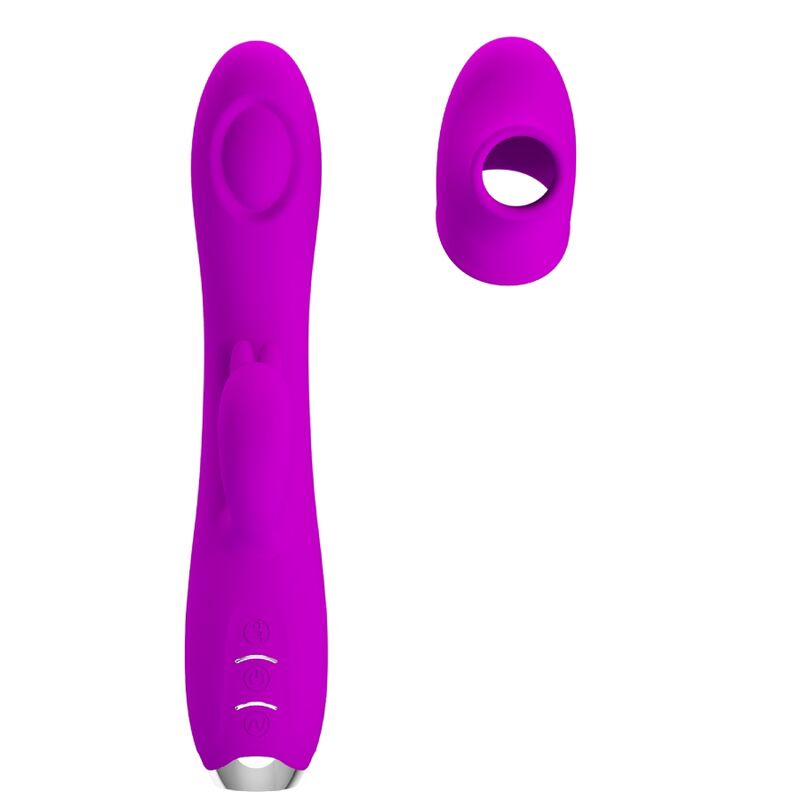 PRETTY LOVE - REGINA WIEDERAUFLADBARER VIBRATOR-SAUGER LILA - Sexotim