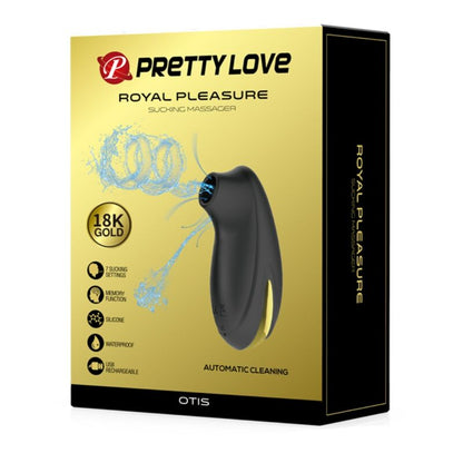 PRETTY LOVE - SCHWARZES WIEDERAUFLADBARES LUXUS-SAUG-MASSAGER - Sexotim