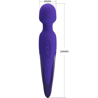 PRETTY LOVE - ANTONY YOUTH WAND VIBRATOR VIOLET WÄRMEEFFEKT - Sexotim