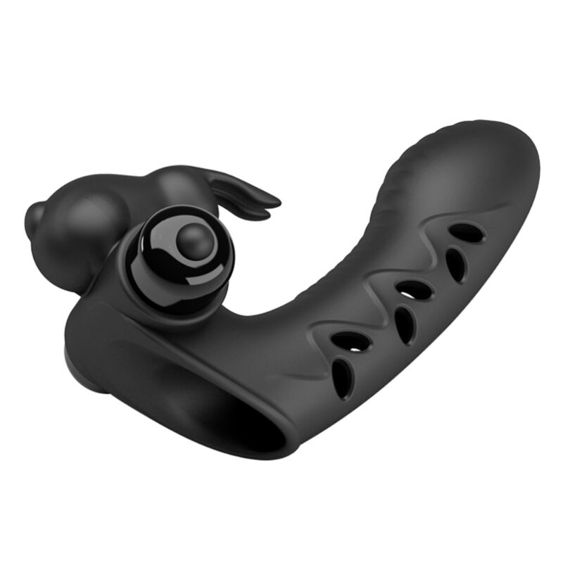 PRETTY LOVE - VANCE BLACK RABBIT VIBRATOR FINGERABDECKUNG - Sexotim