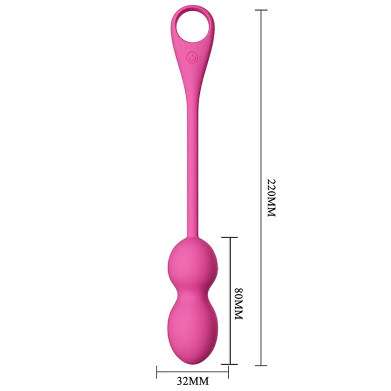 PRETTY LOVE - ELVIRA PINK WIEDERAUFLADBARE VIBRIERBÄLLE - Sexotim