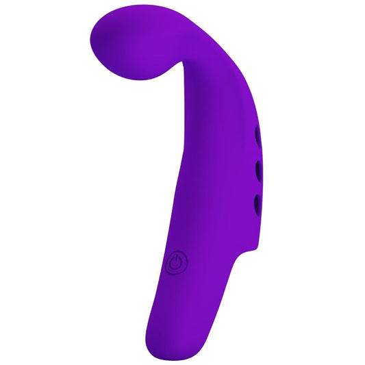 PRETTY LOVE - GORGON PURPLE WIEDERAUFLADBARER FINGERVIBRATOR - Sexotim