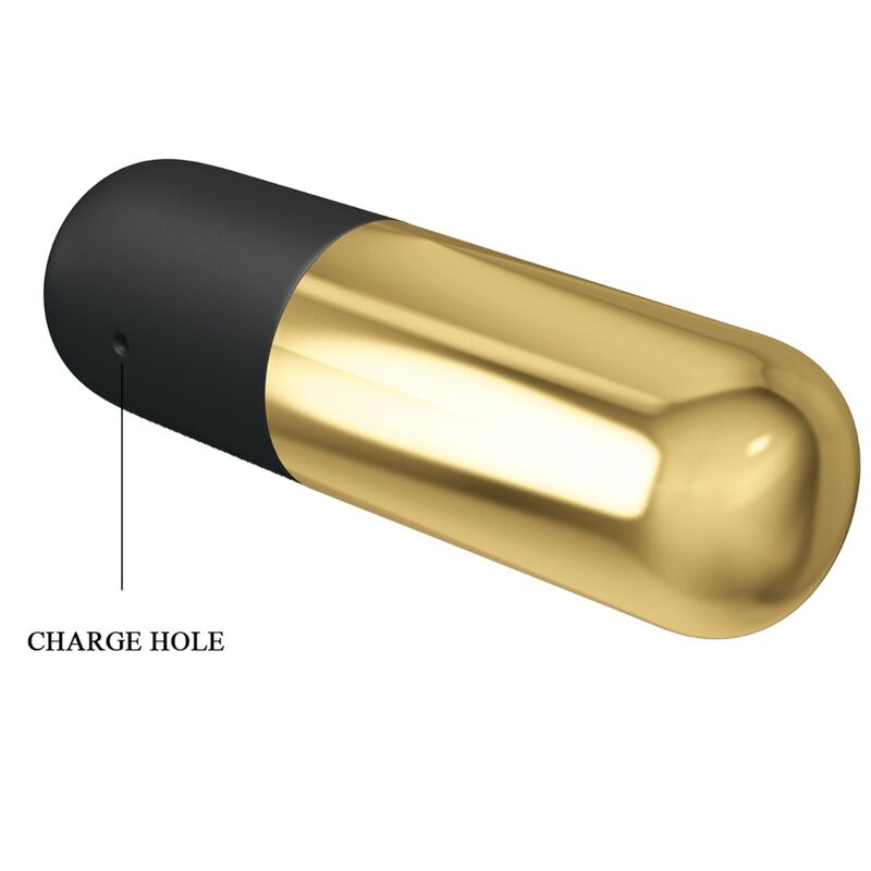 PRETTY LOVE - WIEDERAUFLADBARER BULLET VIBRATOR GOLD - Sexotim