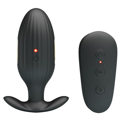 PRETTY LOVE - KELLY PLUG ANAL WIEDERAUFLADBARER VIBRATOR SCHWARZ - Sexotim