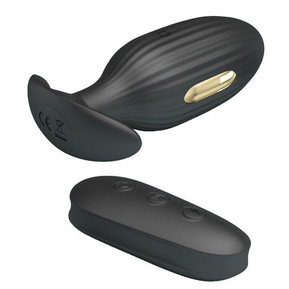 PRETTY LOVE - KELLY PLUG ANAL WIEDERAUFLADBARER VIBRATOR SCHWARZ - Sexotim