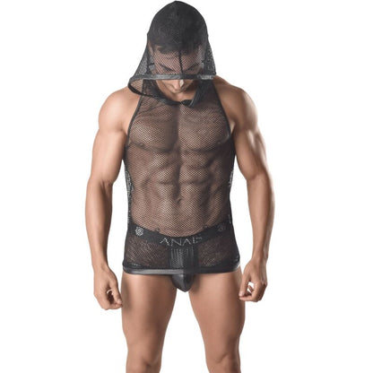 ANAIS MEN - ARES HOODED T-SHIRT S - Sexotim