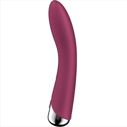 SATISFYER - SPINNING VIBE 1 G-SPOT ROTATOR VIBRATOR ROT / BLAU / BEIGE - Sexotim