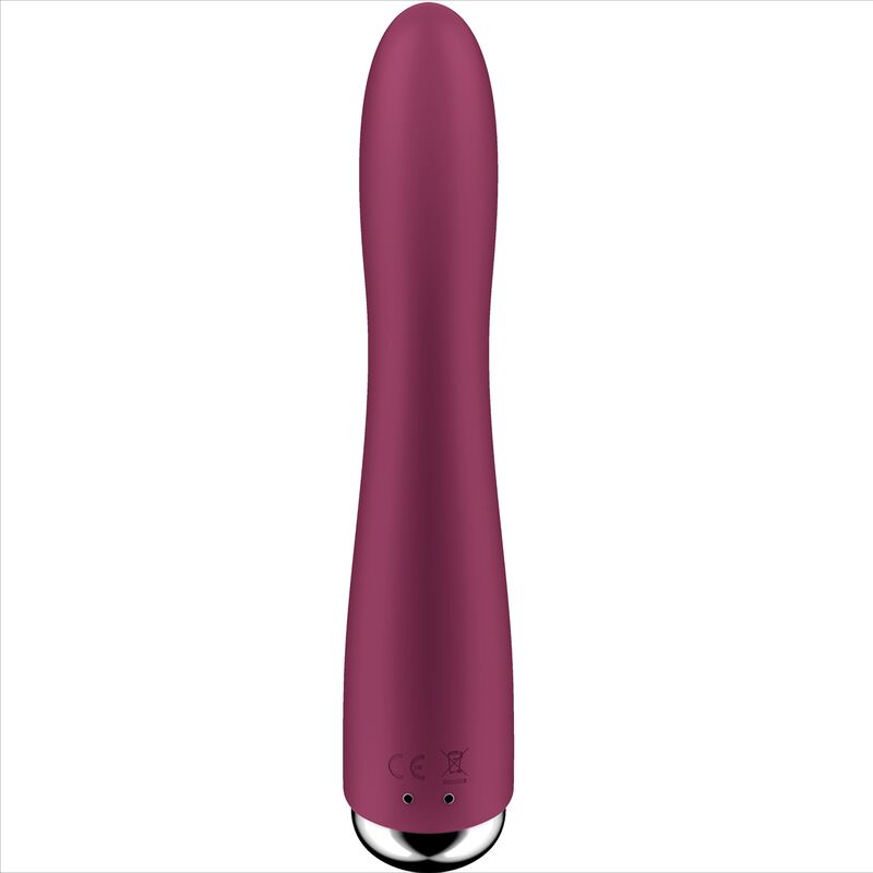 SATISFYER - SPINNING VIBE 1 G-SPOT ROTATOR VIBRATOR ROT / BLAU / BEIGE - Sexotim