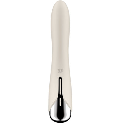 SATISFYER - SPINNING VIBE 1 G-SPOT ROTATOR VIBRATOR ROT / BLAU / BEIGE - Sexotim