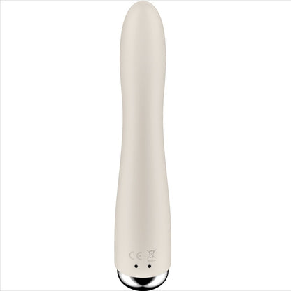 SATISFYER - SPINNING VIBE 1 G-SPOT ROTATOR VIBRATOR ROT / BLAU / BEIGE - Sexotim