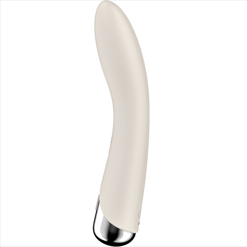 SATISFYER - SPINNING VIBE 1 G-SPOT ROTATOR VIBRATOR ROT / BLAU / BEIGE - Sexotim