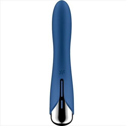 SATISFYER - SPINNING VIBE 1 G-SPOT ROTATOR VIBRATOR ROT / BLAU / BEIGE - Sexotim