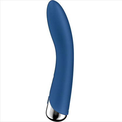 SATISFYER - SPINNING VIBE 1 G-SPOT ROTATOR VIBRATOR ROT / BLAU / BEIGE - Sexotim