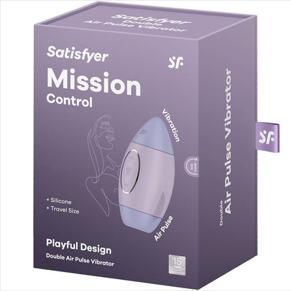 SATISFYER - MISSION CONTROL FLIEDER KLEINER DOPPELIMPULS VIBRATOR - Sexotim