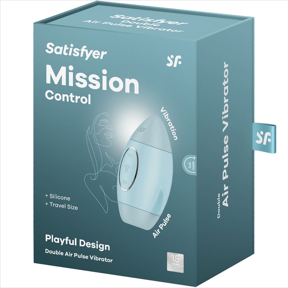 SATISFYER - MISSION CONTROL FLIEDER KLEINER DOPPELIMPULS VIBRATOR - Sexotim