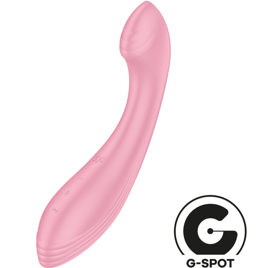 SATISFYER - G-FORCE VIBRATOR STIMULATOR G-SPOT ROSA - Sexotim