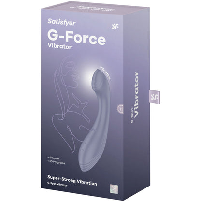 SATISFYER - G-FORCE VIBRATOR STIMULATOR G-SPOT ROSA / BEIGE / VIOLETT - Sexotim