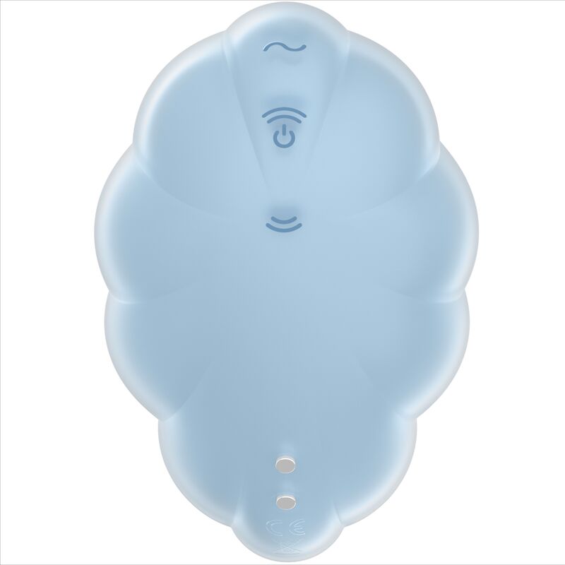 SATISFYER - CLOUD DANCER AIR PULSE VIBRATOR ROT / GRÜN / BLAU - Sexotim