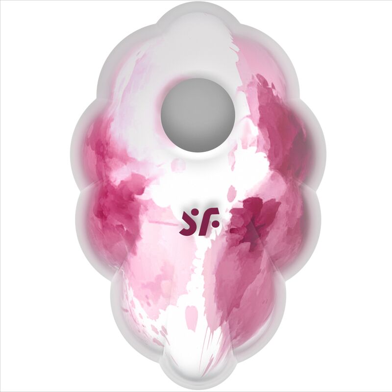 SATISFYER - CLOUD DANCER AIR PULSE VIBRATOR ROT / GRÜN / BLAU - Sexotim