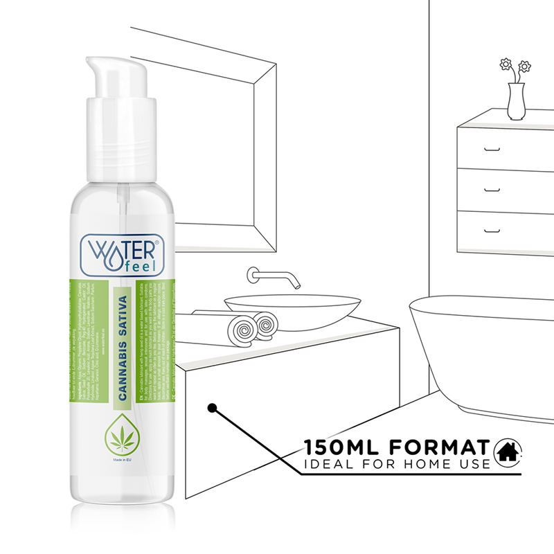 WATERFEEL - CANNABIS-GLEITMITTEL 150 ML - Sexotim