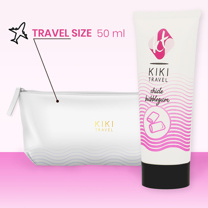 KIKÍ TRAVEL - STRAWBERRY GUM GLEITMITTEL 50 ML - Sexotim