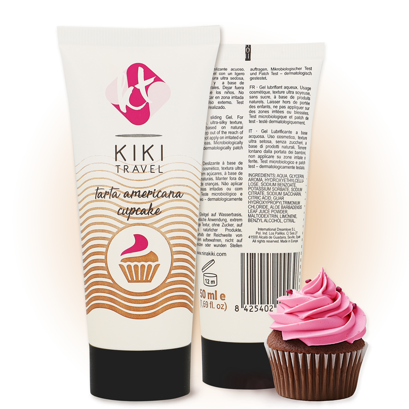 KIKÍ TRAVEL - CUPCAKE GLEITMITTEL 50 ML - Sexotim