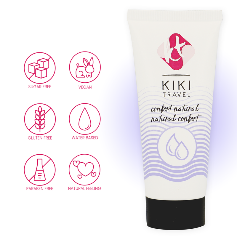 KIKÍ TRAVEL - CONFORT NATÜRLICHES GLEITMITTEL 50 ML - Sexotim