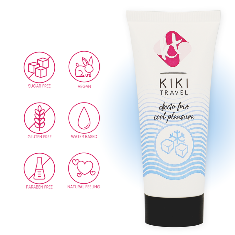 KIKÍ TRAVEL -  GLETMITTEL MIT KÜHLEFFEKT 50 ML - Sexotim