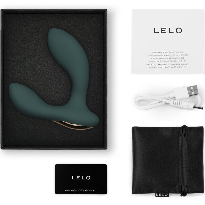 LELO - HUGO 2 PROSTATAMASSAGER  IM SCHWARZ oder GRÜN - Sexotim