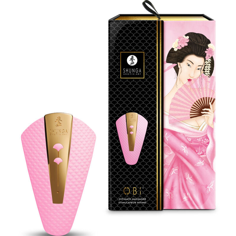 SHUNGA - OBI INTIMMASSAGER VIOLETT, SCHWARZ, ROSA, FUCSIA - Sexotim