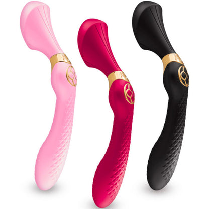 SHUNGA - ZOA INTIMMASSAGER PURPUR, SCHWARZ, ROSA - Sexotim