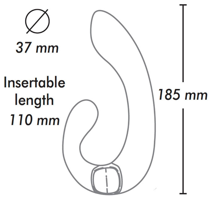 SHUNGA - MIYO INTIMMASSAGER ROSA, VIOLETT, SCHWARZ, FUCSIA - Sexotim