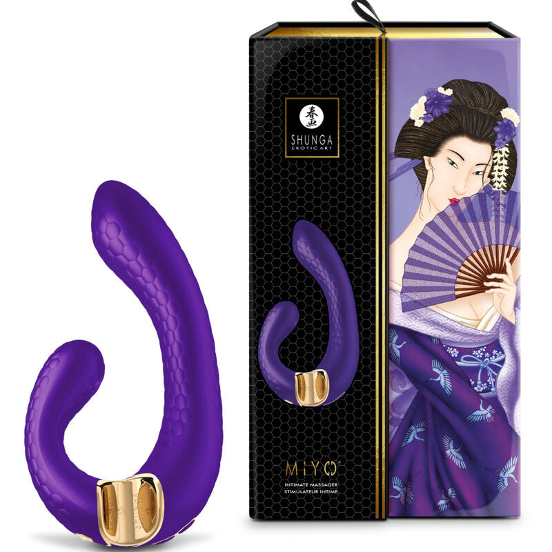 SHUNGA - MIYO INTIMMASSAGER ROSA, VIOLETT, SCHWARZ, FUCSIA - Sexotim