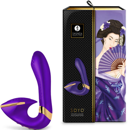 SHUNGA - SOYO INTIM MASSAGER ROSA, VIOLETT, SCHWARZ, FUCSIA - Sexotim