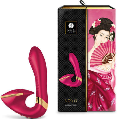 SHUNGA - SOYO INTIM MASSAGER ROSA, VIOLETT, SCHWARZ, FUCSIA - Sexotim