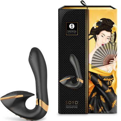 SHUNGA - SOYO INTIM MASSAGER ROSA, VIOLETT, SCHWARZ, FUCSIA - Sexotim