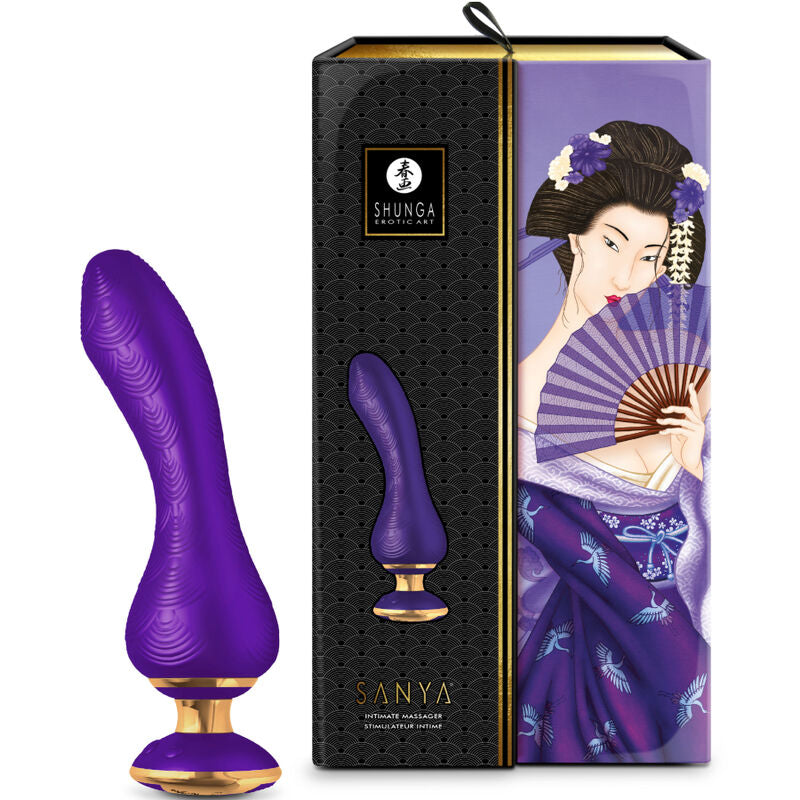 SHUNGA - SANYA INTIMMASSAGER ROSA, VIOLETT, SCHWARZ, FUCSIA - Sexotim