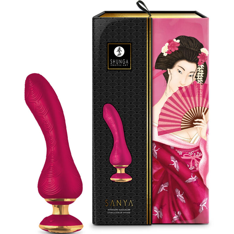 SHUNGA - SANYA INTIMMASSAGER ROSA, VIOLETT, SCHWARZ, FUCSIA - Sexotim