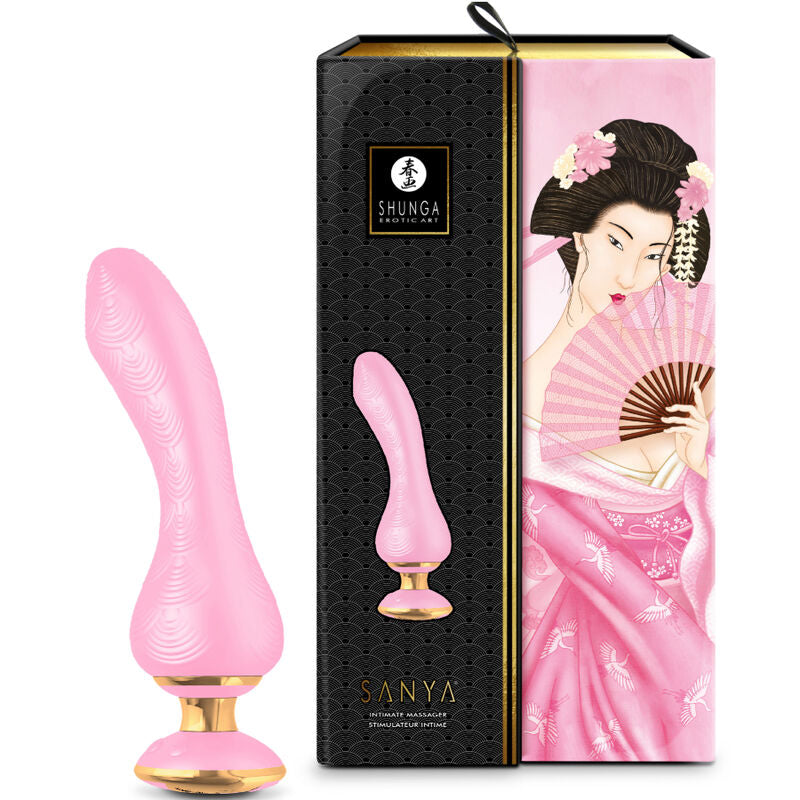SHUNGA - SANYA INTIMMASSAGER ROSA, VIOLETT, SCHWARZ, FUCSIA - Sexotim