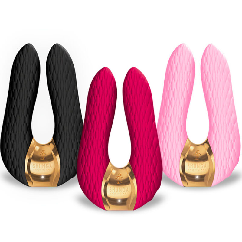 SHUNGA - AIKO INTIMMASSAGER ROSA, SCHWARZ, FUCSIA - Sexotim