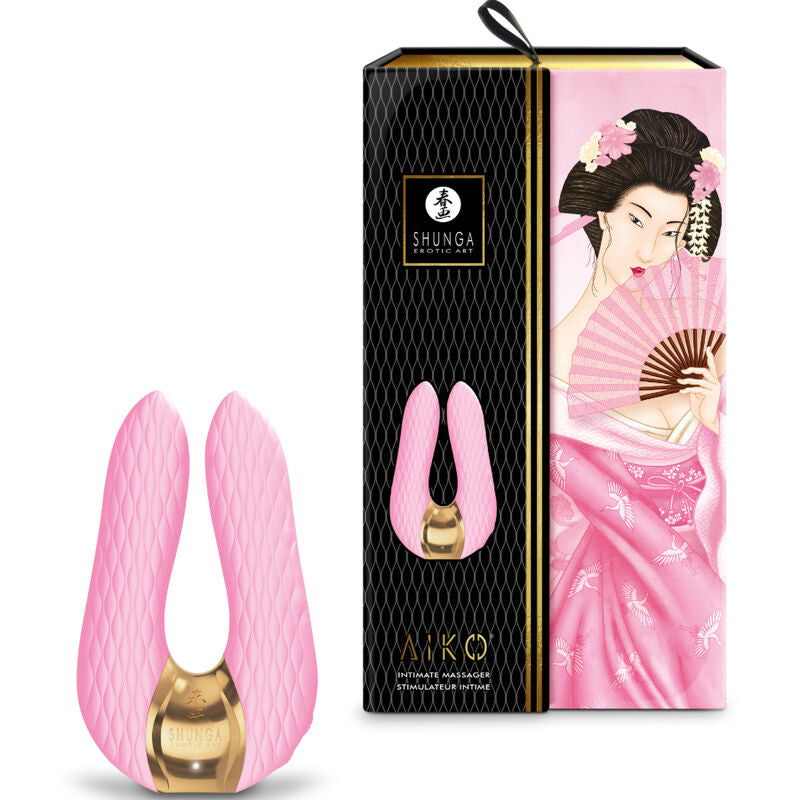 SHUNGA - AIKO INTIMMASSAGER ROSA, SCHWARZ, FUCSIA - Sexotim