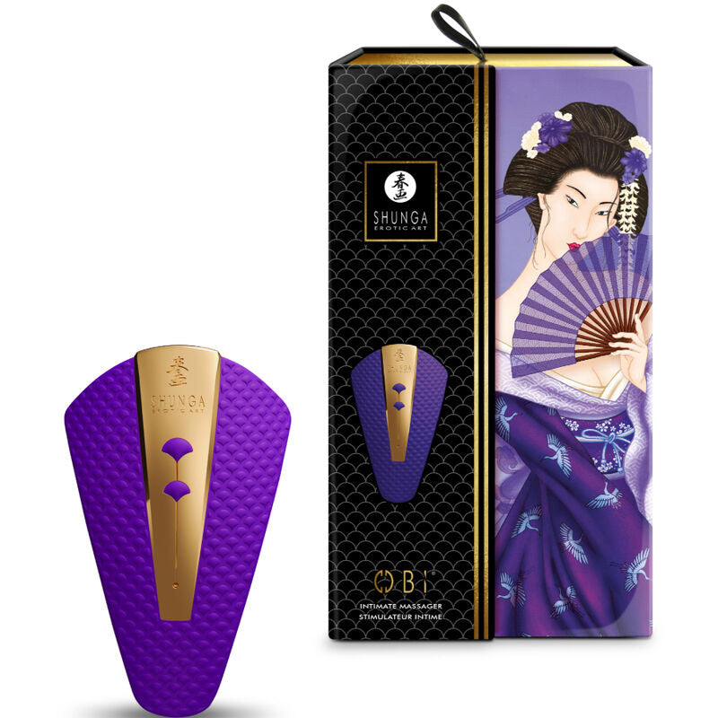 SHUNGA - OBI INTIMMASSAGER VIOLETT, SCHWARZ, ROSA, FUCSIA - Sexotim