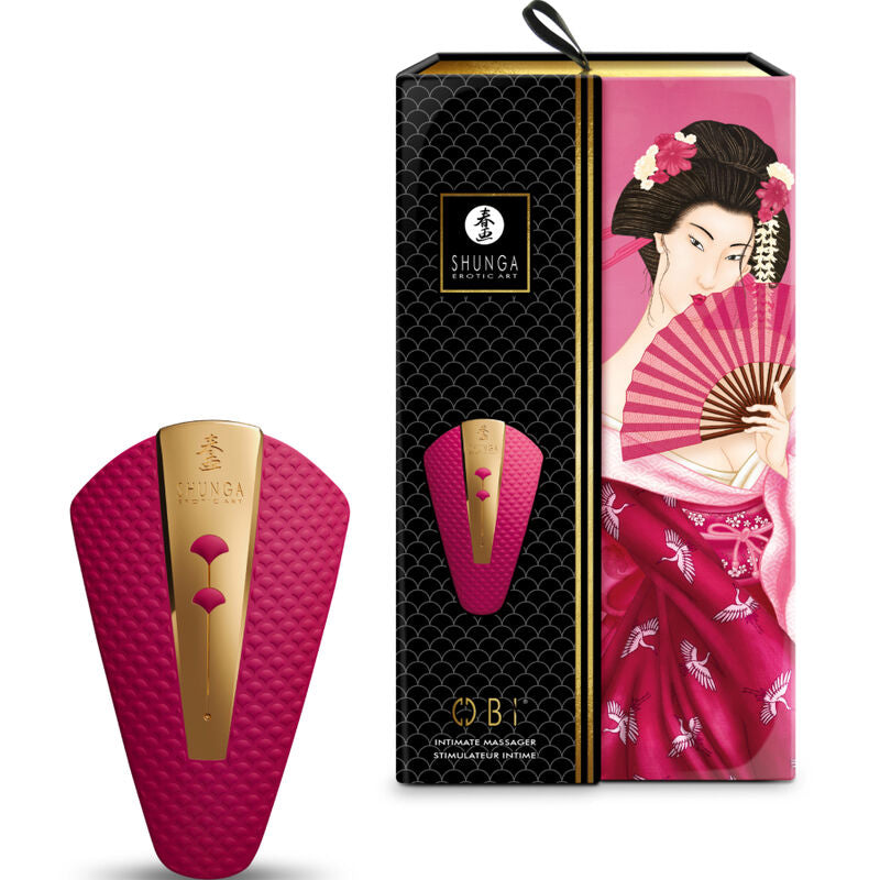 SHUNGA - OBI INTIMMASSAGER VIOLETT, SCHWARZ, ROSA, FUCSIA - Sexotim