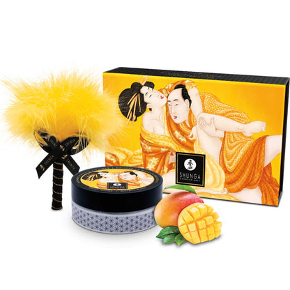 SHUNGA - ESSBARES MASSAGEPULVER-SET MANGO - Sexotim