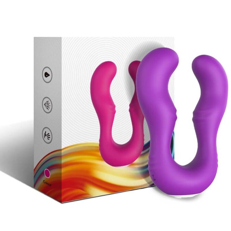 ARMONY - SERAPH VIBRATOR DOPPELTE FERNBEDIENUNG LILA - Sexotim