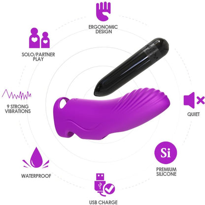 ARMONY - AURORA VIBRATOR FINGER FUCHSIA - Sexotim