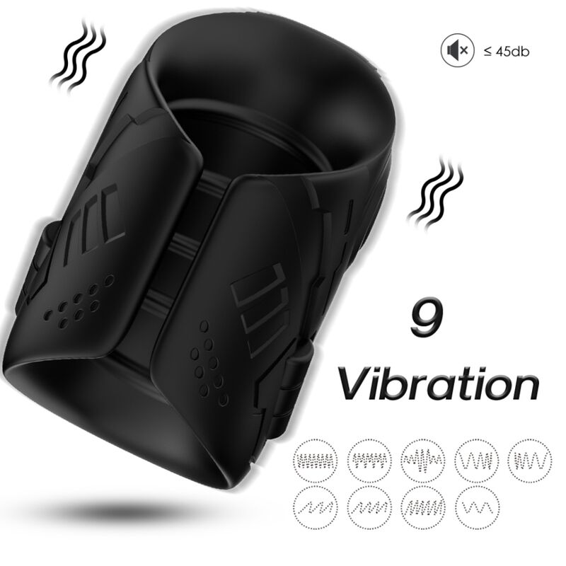 ARMONY - MASTURBATOR & VIBRATOR SCHWARZ - Sexotim